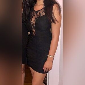 Black Lace Dress